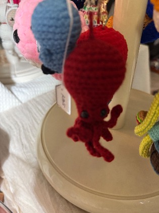Octopus crochet keepsake