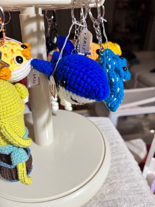 Daddy shark dododo crochet keepsake
